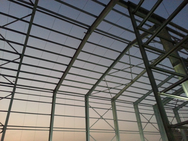 Steel framing from the NEWPROJECTS project archive